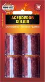 Acendedor Álcool Solido Blister C/4 Un Prime Grill