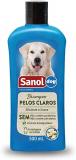 Shampoo Pelos Claros - Sanol Dog